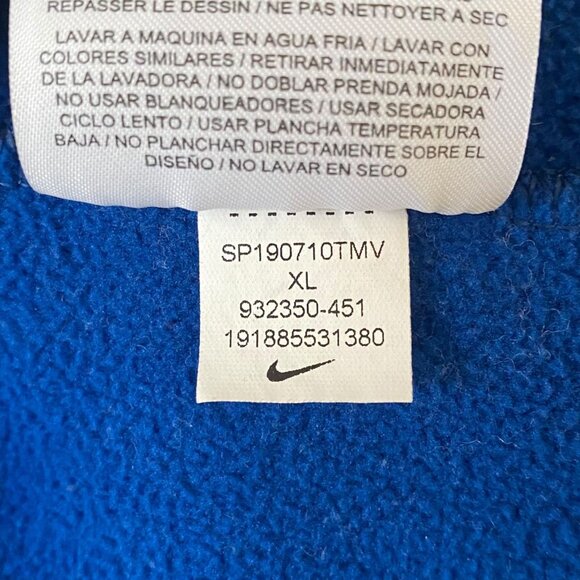 Nike Golf Therma Repel 1/2 Zip L/S Blue Men's Size XL Water-Repellant Sweatshirt - Picture 11 of 13